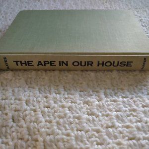 Vintage 1951 Hardcover Book~The Ape in Our House~Animal Intelligence~True Story